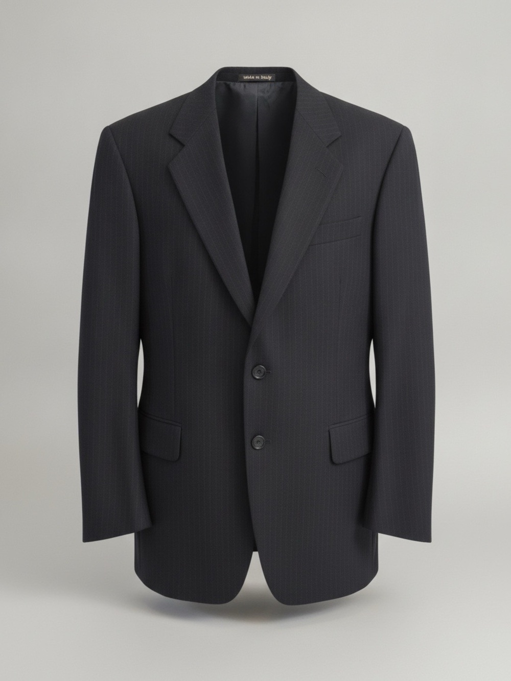 Conte di Roma Made in Italy 100% Virgin Wool Blazer Sport Coat Men’s 38R Navy